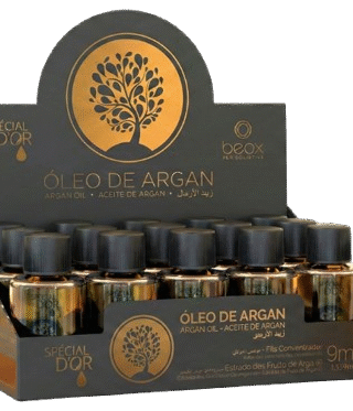 CARDBOARD DISPLAY BOX ARGAN OIL RESALE BOX SPECIAL D´OR 15X9ML (24 Units)