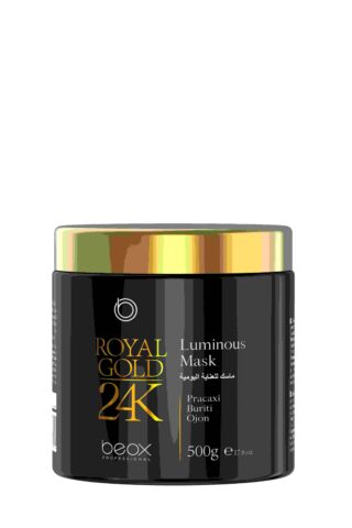 Beox Royal Gold 24K Luminous mask 500g (12 Units)