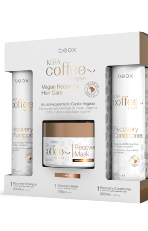 KIT KERACOFFEE 850G(SHAMPOO + CONDITIONER + MASK) 850ML (4 KITS)