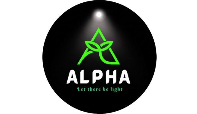 Alpha Hair and Beauty Logo
