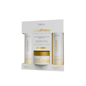 Beox KeraPrime Blonde Solution Home Care Shampoo 300ML+ Conditioner 300ML + Mask 250G